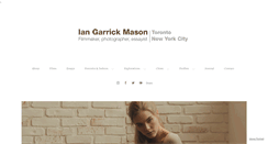 Desktop Screenshot of iangarrickmason.com
